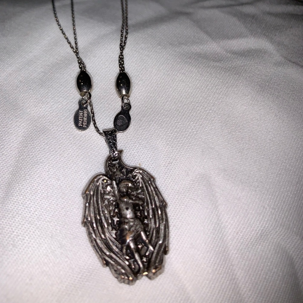 Alex and Ani Angel of Strength necklace